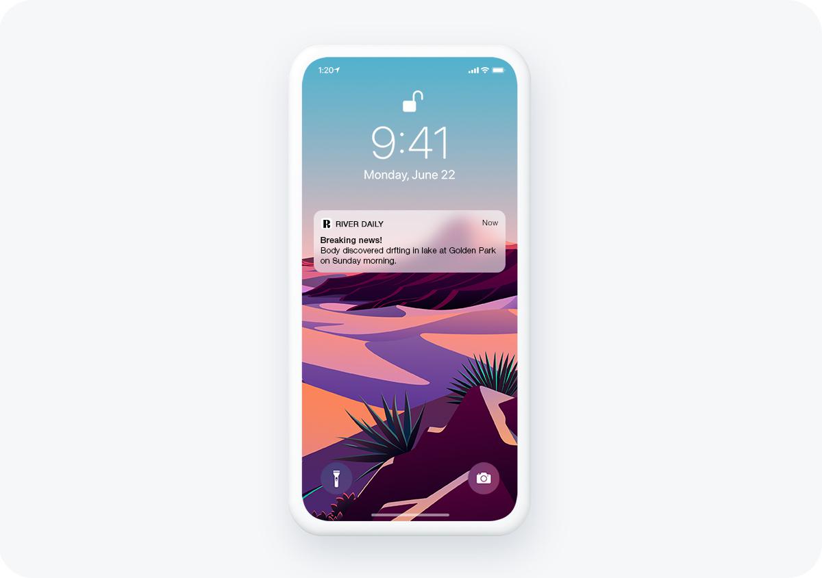 Push Notifications are essential for a news app Push Notifications are essential for a news app